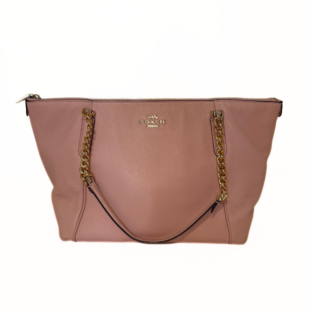 Coach Blush Ava Chain Tote